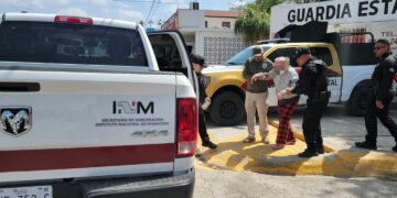 Auxilian a adulto mayor abandonado en Tamaulipas