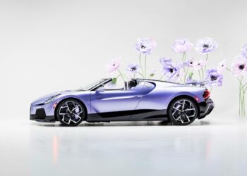 Lavanda y fibra de carbono: El exclusivo Bugatti W16 Mistral “Caroline” redefine el arte automotriz