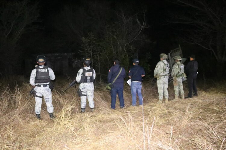 Cateo antidrogas en El Mante asegura presunta marihuana