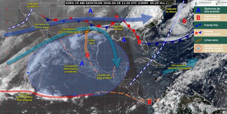 Clima en Tamaulipas: entre calor intenso y torbellinos