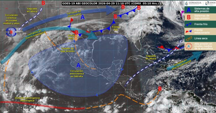 Onda cálida afectará a Tamaulipas y 23 estados