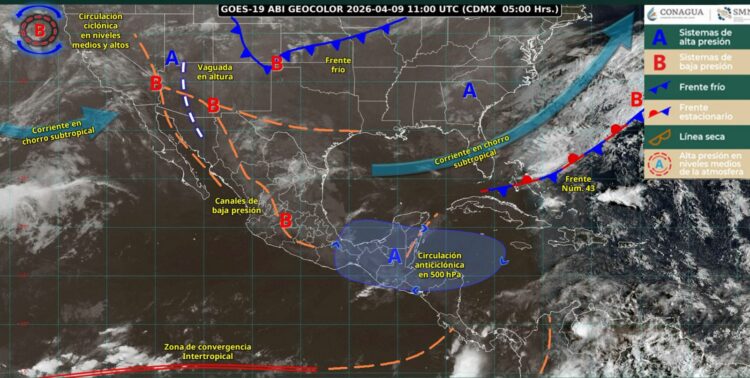 Lluvia y viento, pronostican para Tamaulipas