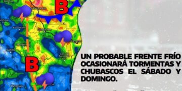 Monitorean frente frío con efectos en Tamaulipas