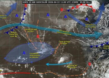 Prevén chubascos en Tamaulipas para este miércoles