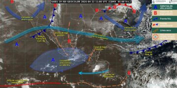 Prevén chubascos en Tamaulipas para este miércoles