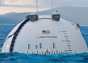 Ocean-2: La esfera gigante que busca convertir el movimiento del mar en electricidad constante