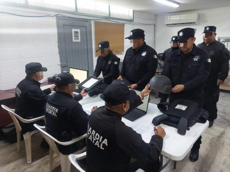 SSPT entrega equipo táctico a Guardia Estatal