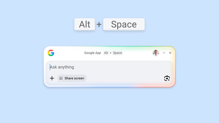 Google lanza su aplicación oficial de escritorio para Windows con integración de búsqueda e inteligencia artificial
