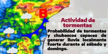 Frente frío 43 amenaza con lluvias, vientos y calor extremo