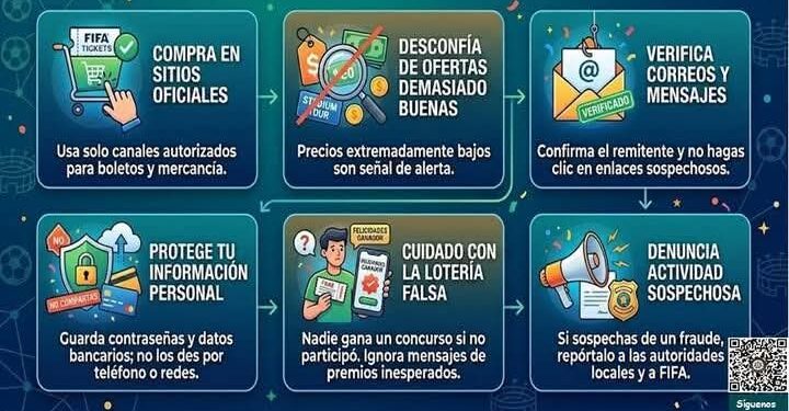 Alertan a tamaulipecos de ciberfraudes por el Mundial