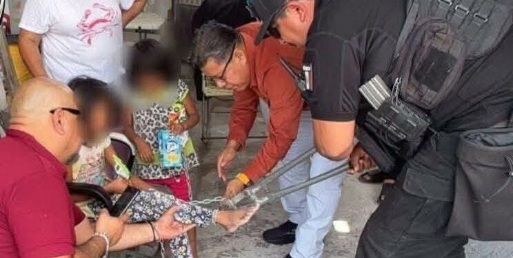 Hallan a niñas encadenadas y solas en Reynosa