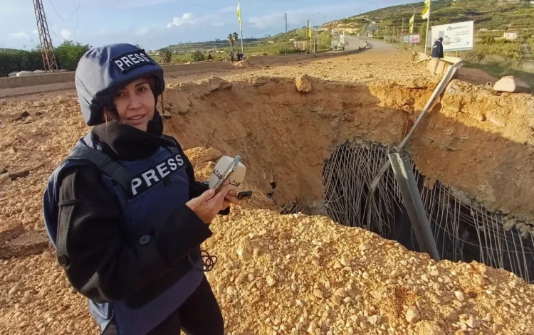 Fallece reportera durante ataque israelí en Líbano