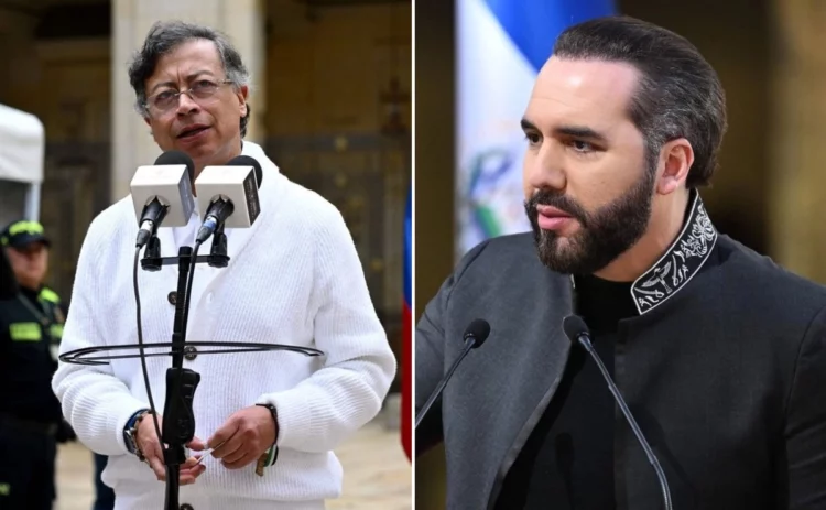 Bukele reta a Petro y ofrece enviar presos