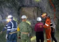 Operativo masivo busca salvar a tres mineros atrapados