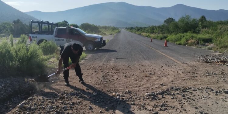 Lluvias provocan deslaves y riesgos carreteros en Tamaulipas