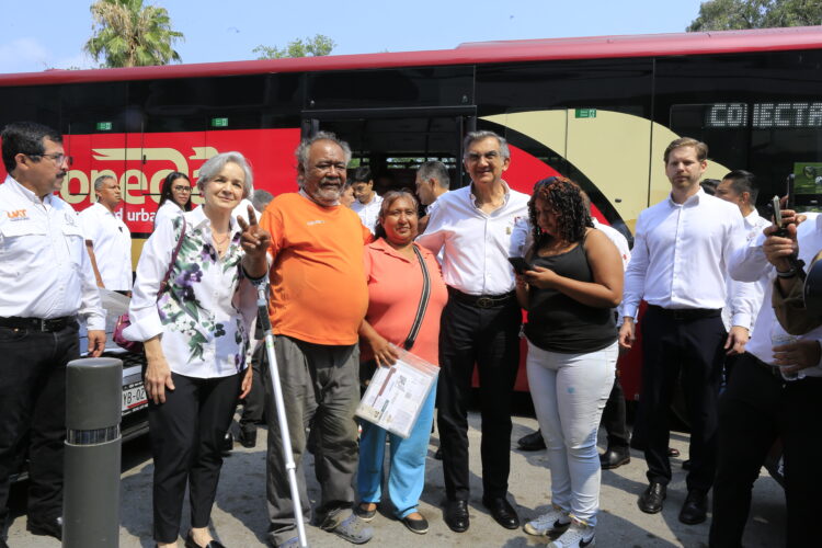 Arranca Américo Villarreal histórica modernización del transporte público en Cd. Victoria, Tamaulipas