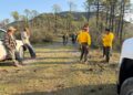 Incendio forestal en Miquihuana registra 60% control