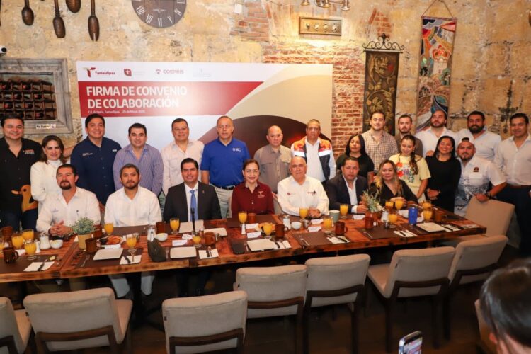 SS y COEPRIS fortalecen acciones de protección a salud con la CANIRAC-Tamaulipas