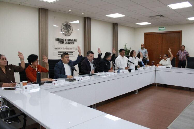 Aprueban Diputados en Comisiones dictamen sobre reforma electoral de Tamaulipas; pasará al pleno