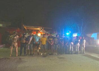 Capturan a siete hampones durante cateo en Col. Ayuntamiento de Reynosa