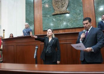 Yeraldine Bonilla asume como gobernadora interina de Sinaloa, tras licencia de Rocha