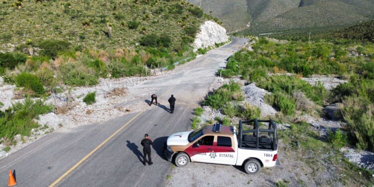 Lluvias provocan deslaves y riesgos carreteros en Tamaulipas