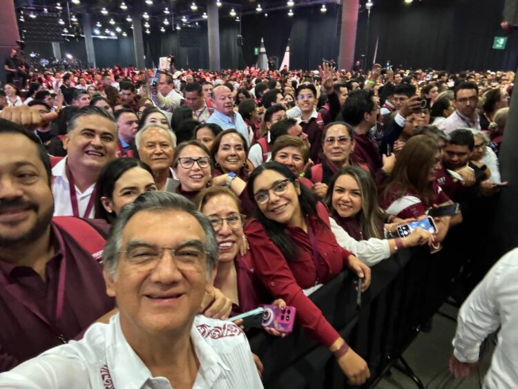 Participan tamaulipecos en Consejo Nacional de Morena y respaldan a Ariadna Montiel
