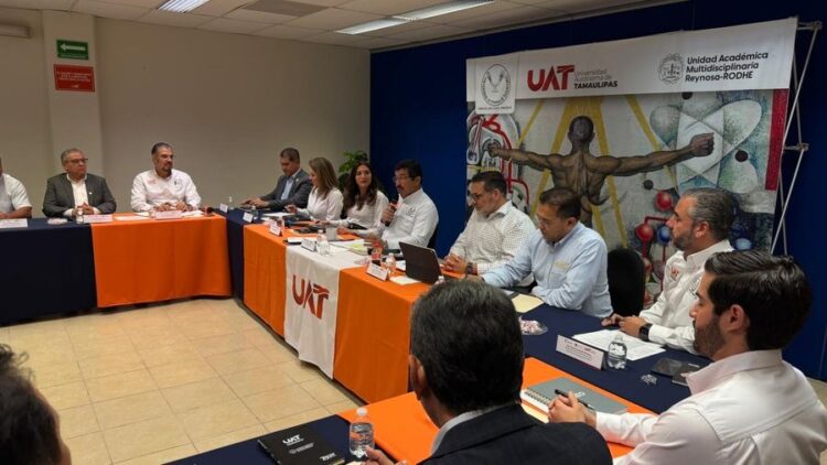 Rector de la UAT coordina proyectos estratégicos con la industria y el Gobierno de Tamaulipas