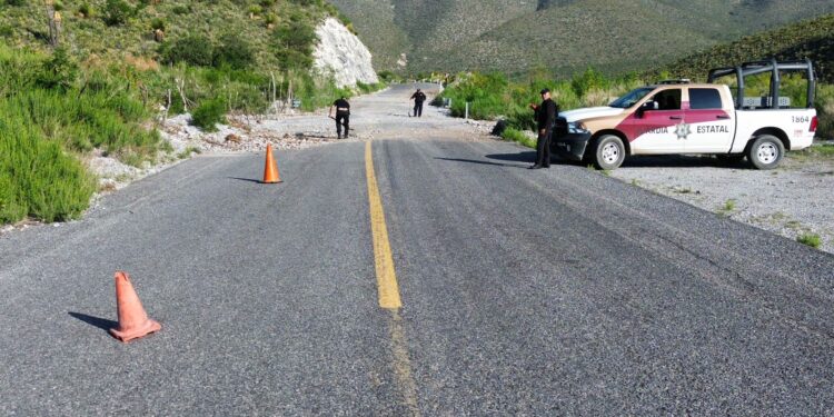 Lluvias provocan deslaves y riesgos carreteros en Tamaulipas