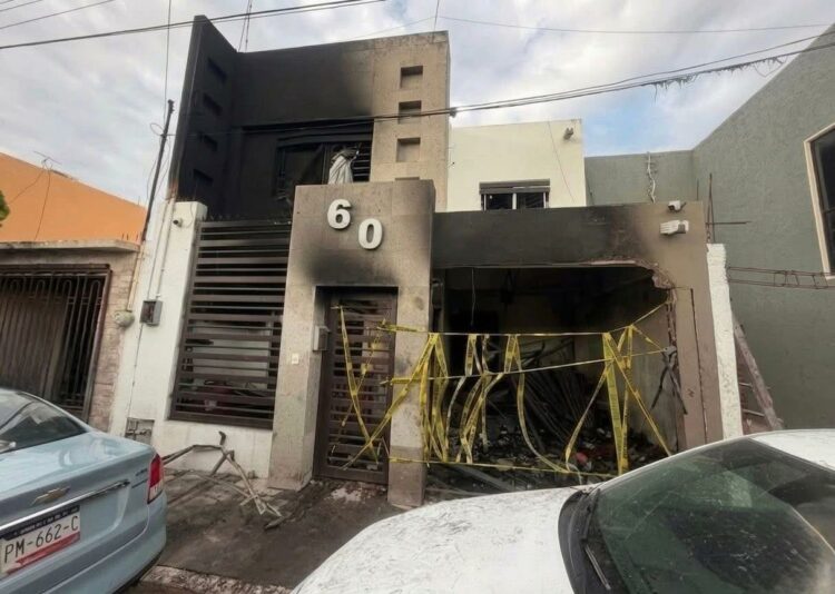 Muere familia al incendiarse su casa en Matamoros