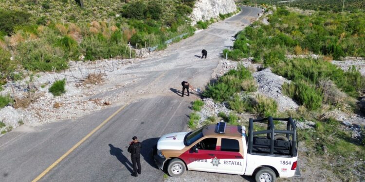 Lluvias provocan deslaves y riesgos carreteros en Tamaulipas