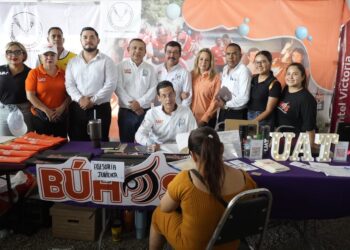 Participan Facultades de la UAT en brigadas asistenciales del DIF Tamaulipas en Abasolo