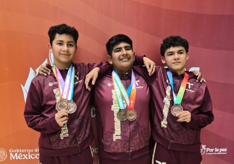 Celebra Tamaulipas 50 medallas en la Olimpiada Nacional 2026