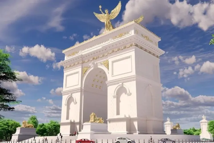 Tendrá Trump su arco del triunfo