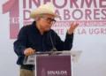Gobernador de Sinaloa se separa del cargo