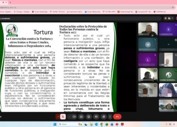 Capacitan sobre tortura y derechos humanos