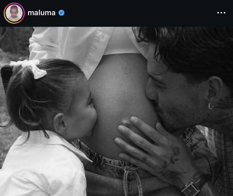 Maluma y Susana Gómez anuncian la espera de su segundo hijo