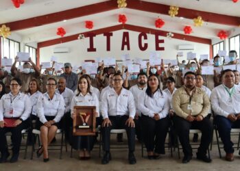 Entrega ITACE 256 constancias de capacitación laboral en CEDES Matamoros