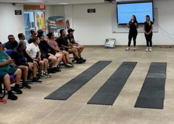 Fisioterapia y nutrición: Blindan salud de 400 elementos de la Guardia Estatal