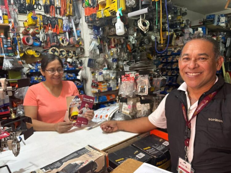 Secretaría del Trabajo brinda asesoría laboral a comercios y trabajadores de Jaumave