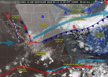 Pronostican chubascos en Tamaulipas por frente frío 50