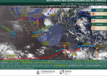 Alerta meteorológica en Tamaulipas por fuertes lluvias