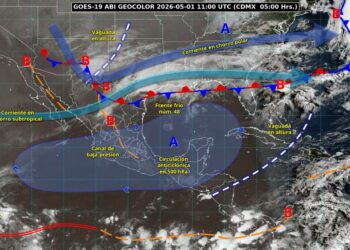 Frente frío 48 traerá lluvias a Tamaulipas