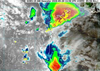 Lluvias fuertes amenazan regiones de Tamaulipas