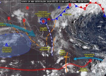 Prevén más lluvias para este lunes en Tamaulipas