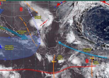 Sigue pronóstico de lluvias para Tamaulipas