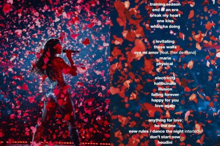 Dua Lipa lanzará álbum y película en vivo de su gira ‘Radical Optimism’ grabada en México