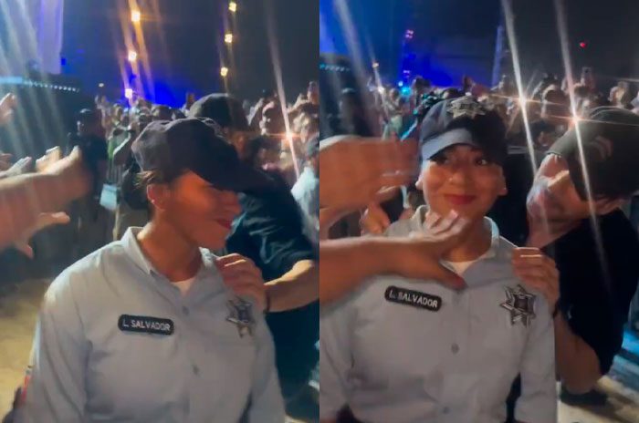 Enrique Iglesias protagoniza momento viral con una oficial de seguridad en la Feria Tabasco 2026
