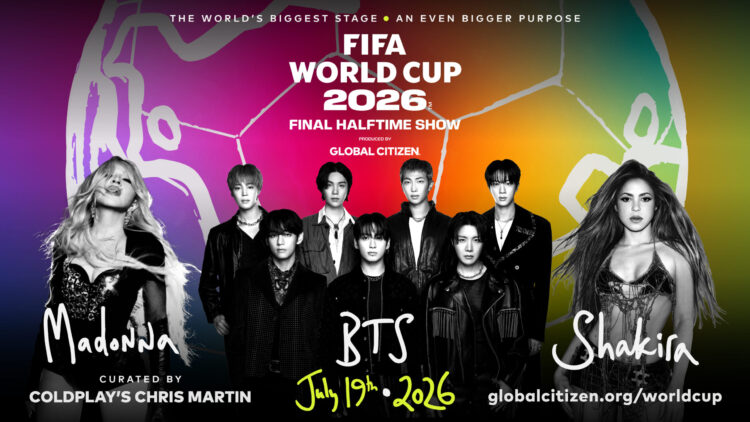 Histórico: La final del Mundial 2026 tendrá un ‘Halftime Show’ con Shakira, Madonna y BTS