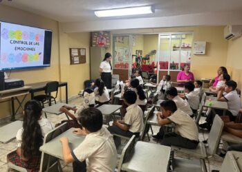 Fiscalía de Tamaulipas imparte taller emocional a niños